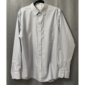 Roundtree & Yorke Gold Label   Long Sleeve Mens Shirt Size 17 neck‎ 35 sleeve
